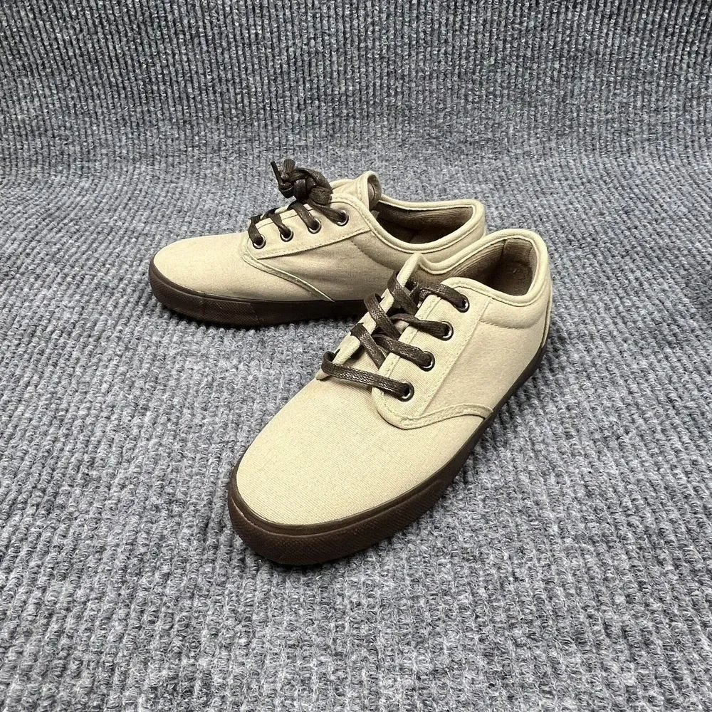 Austin Trading Co Parker Shoes Boys Size 4 Tan Lace Up‎ Dressy Church Casual NEW